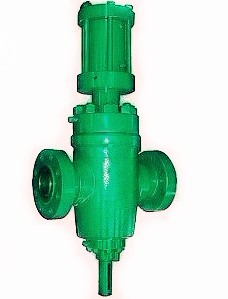 valve actionnée hydraulique de frac