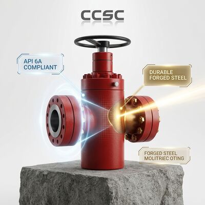 Service acide API 6A soupape de porte FF HH H2S résistant à la forge en acier forgé Sceaux sous pression Bonnet 5000psi Tête de puits de gaz acide